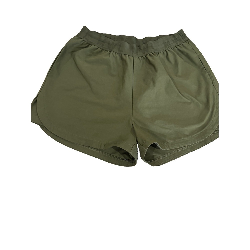 Madewell MWL Olive Green Pull-On Athletic Shorts Size S Running Lounge
